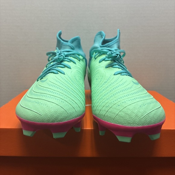 Nike Phantom Luna 2 Academy LV8 MG High-Top Soccer Cleats Mens Size 12 - Picture 8 of 16